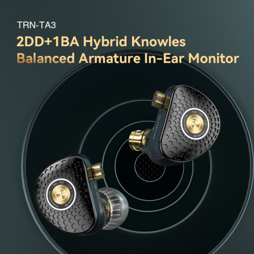 【預付訂金】Trn TA3 兩圈一鐵 三單元耳機
