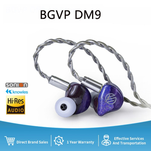 【預付訂金】BGVP DM9 靜電圈鐵 旗艦九單元耳機