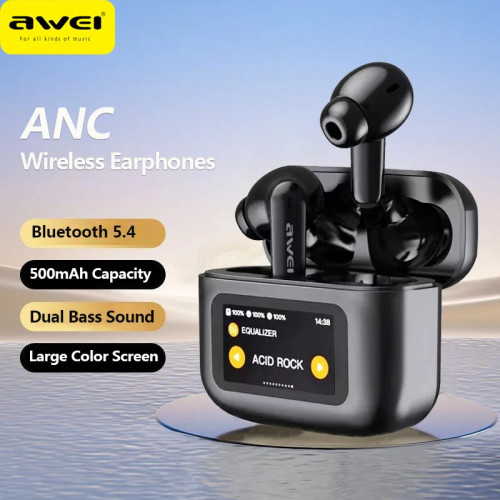 AWEI - T56 ANC 主動降噪耳機 TWS真無線 藍牙耳機 